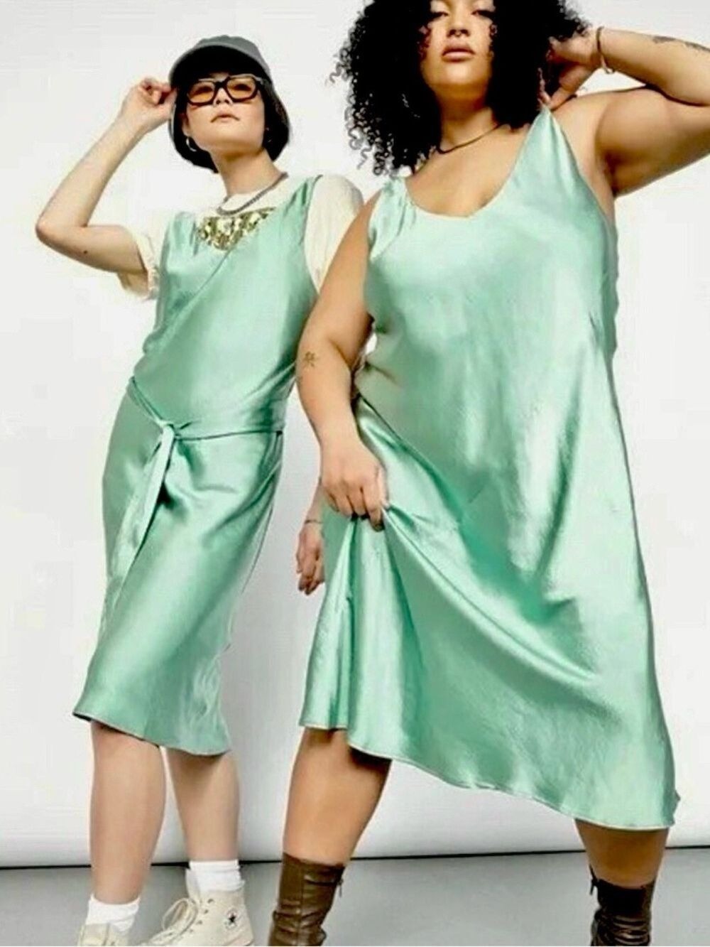 Wild fang The Empower Satin Dress